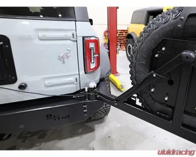 Rock Hard 4x4 Patriot Series Rear Bumper with Tire Carrier for Ford Bronco 2021+ - RH-60301